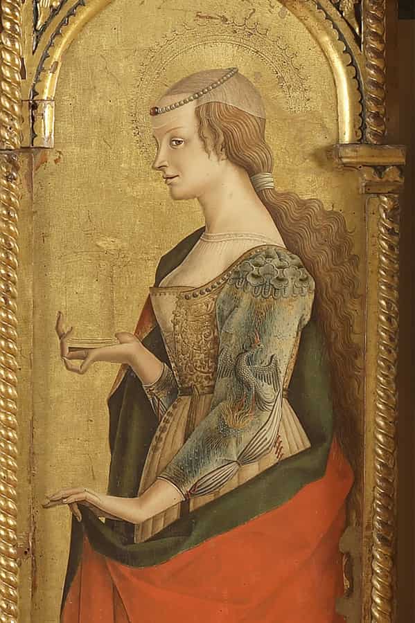 Carlo Crivelli, S. Maria Maddalena Trittico di Montefiore 1479 1473.